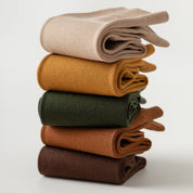 Men's 95% Silky Cotton Extended Business Crew Socks