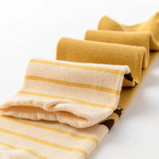 Baby’s Cartoon Tiger & Panda Striped Knee-High Socks 3-Pack