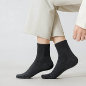 Men's Luxe Heather Knit Socks-5 Pack - Weavasocks