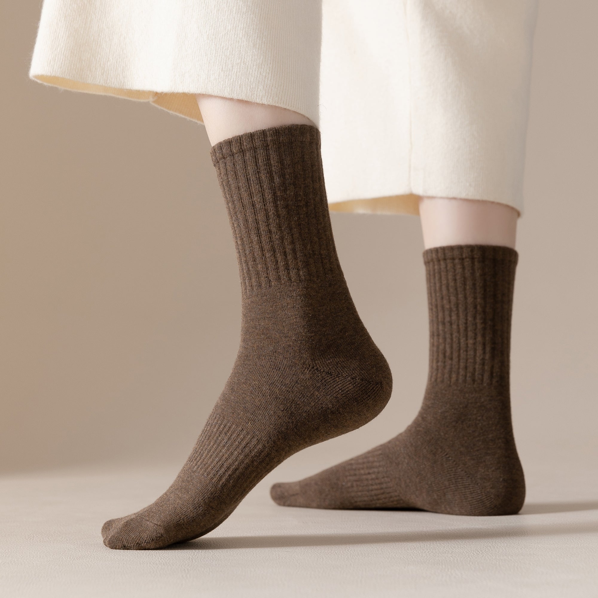 Women's The Heritage Ribbed Crew-5 Pack
