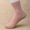 Women's 98% Cotton 5" Quarter Heather Socks - product photo showing soft cotton-rich comfort