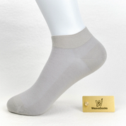 Women's 99% Supima® Cotton Breathable Mesh Low Cut Socks - product photo showing breathable mesh comfort