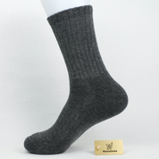 Men's 92% Premium Cotton Terry Cushion Sport Socks - product photo showing cushioned comfort