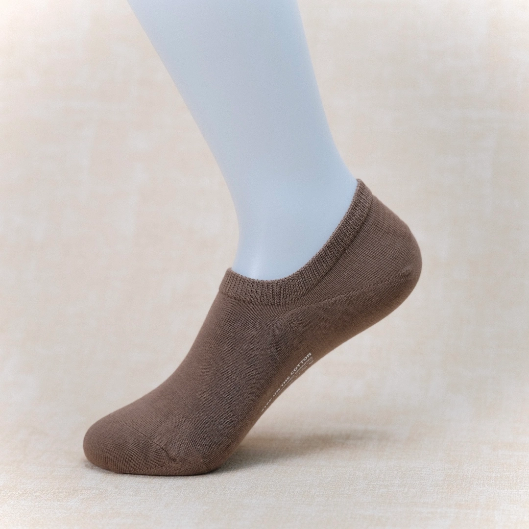 Kids & Petite Women's 95% Cotton Seamless No-Show Socks - sock set showing soft cotton comfort