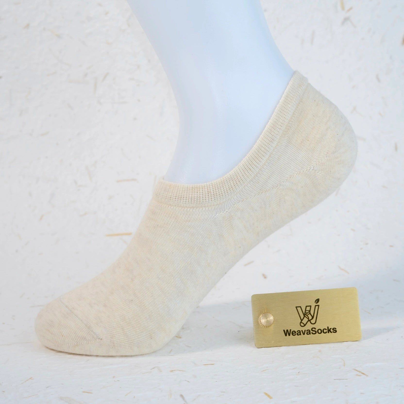 Women's 95% Cotton Ultra-Soft Heathered No-Show Socks