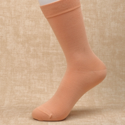Women's 97% Cotton 6.6" Essential Crew Socks - product photo showing soft cotton comfort