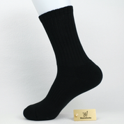 Men's 92% Premium Cotton Terry Cushion Sport Socks - product photo showing cushioned comfort