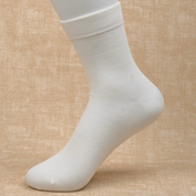 Women's 98% Cotton 5" Quarter Heather Socks - product photo showing soft cotton-rich comfort