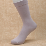 Women's 97% Cotton 6.6" Essential Crew Socks - product photo showing soft cotton comfort