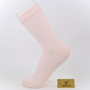 Women's Ultra-Thin 99% Cotton Sorbet Crew Socks - product photo showing soft cotton comfort