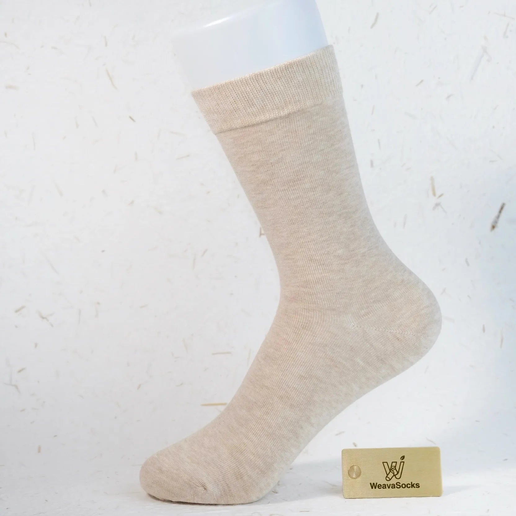 Women's 97% Cotton 6.6" Essential Crew Socks