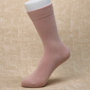 Women's 97% Cotton 6.6" Essential Crew Socks - product photo showing soft cotton comfort