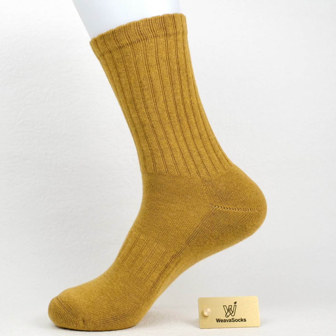 Men's 92% Premium Cotton Terry Cushion Sport Socks - product photo showing cushioned comfort