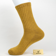 Men's 92% Premium Cotton Terry Cushion Sport Socks - product photo showing cushioned comfort