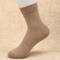 Women's 98% Cotton 5" Quarter Heather Socks - product photo showing soft cotton-rich comfort