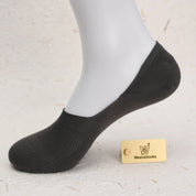 Men's 95% Cotton Ultra-Thin Mesh No-Show Socks