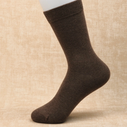 Women's 97% Cotton 6.6" Essential Crew Socks - product photo showing soft cotton comfort