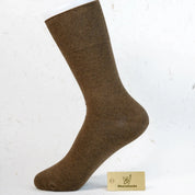Women's 98% Cotton 7" Non-Binding Crew Socks