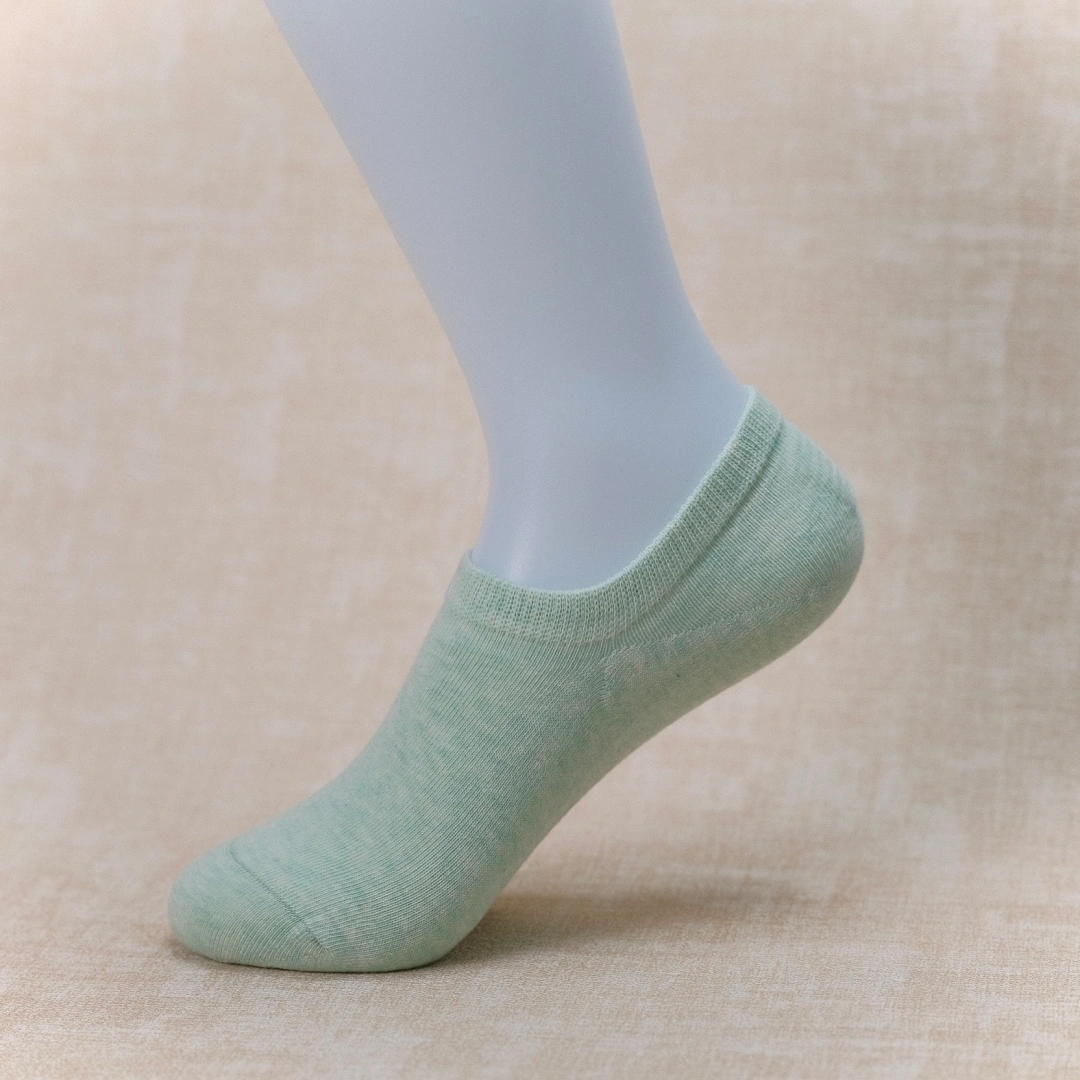 Kids & Petite Women's 95% Cotton Seamless No-Show Socks - sock set showing soft cotton comfort