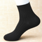 Men's Classic Ribbed 98% Cotton Crew Socks - detail photo showing soft cotton-rich comfort