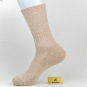 Men's 92% Premium Cotton Terry Cushion Sport Socks - product photo showing cushioned comfort