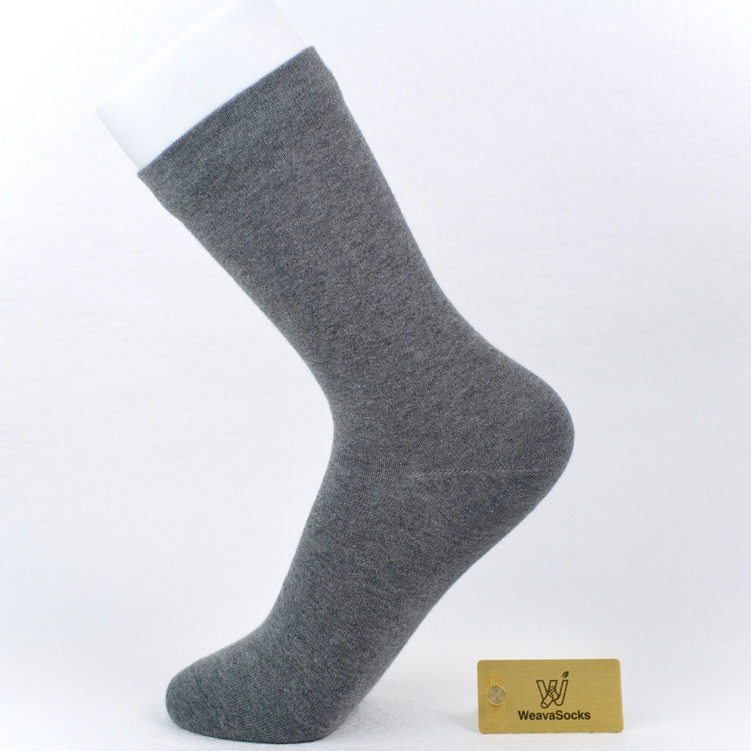Women's Ultra-Thin 99% Cotton Sorbet Crew Socks - product photo showing soft cotton comfort