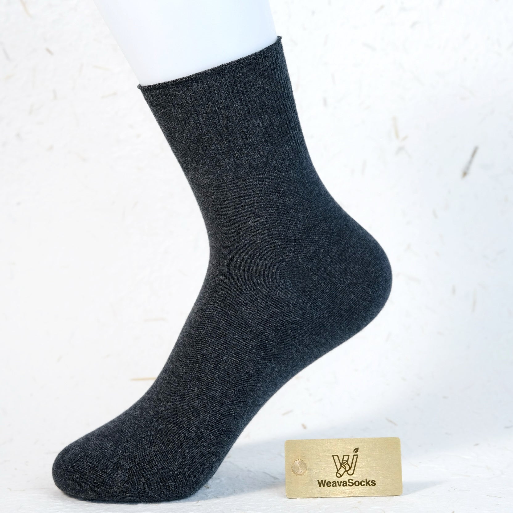 Women's 98% Cotton Non-Binding Quarter Socks