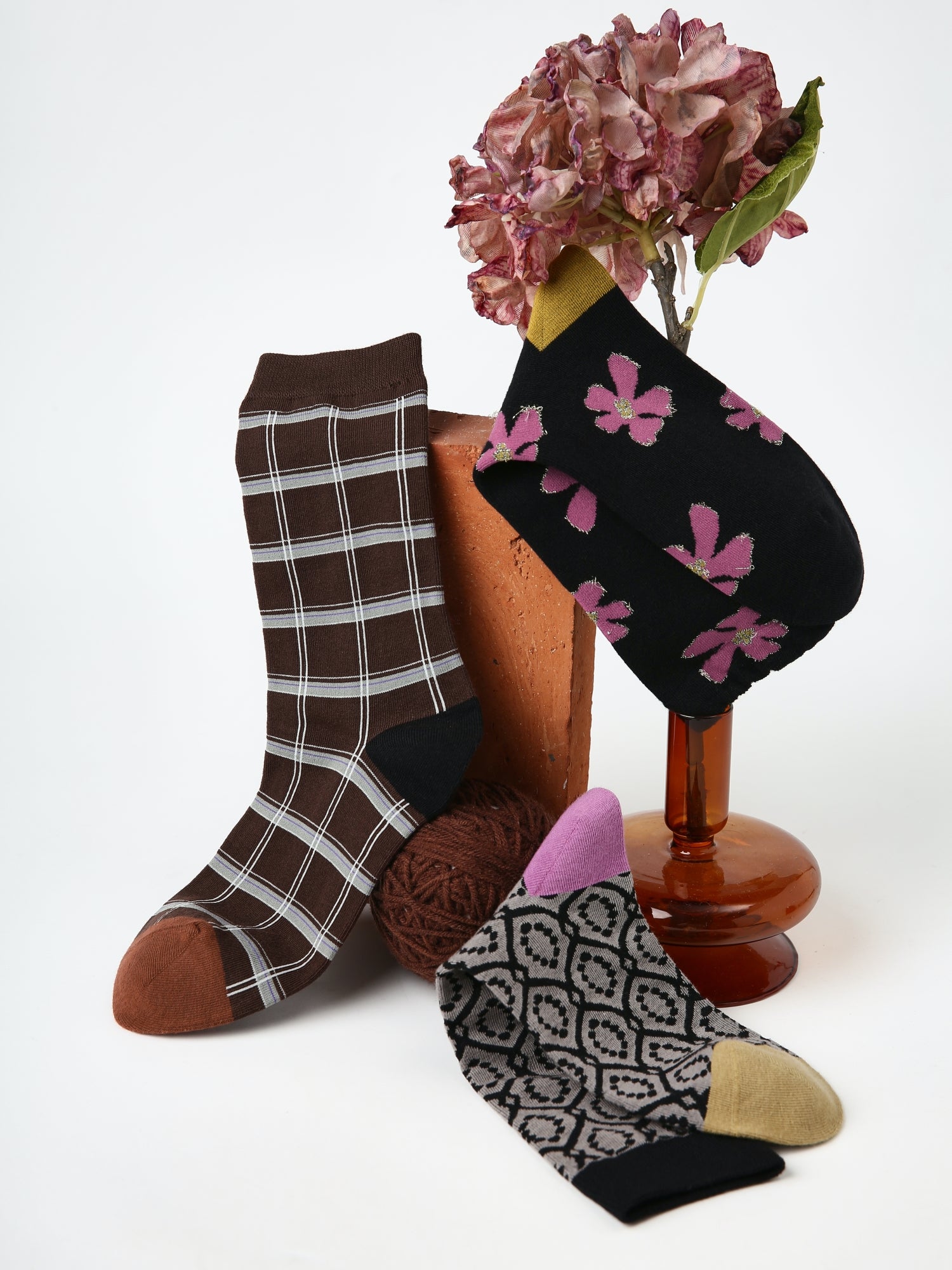 Women's Seoul Checker-3 Pack