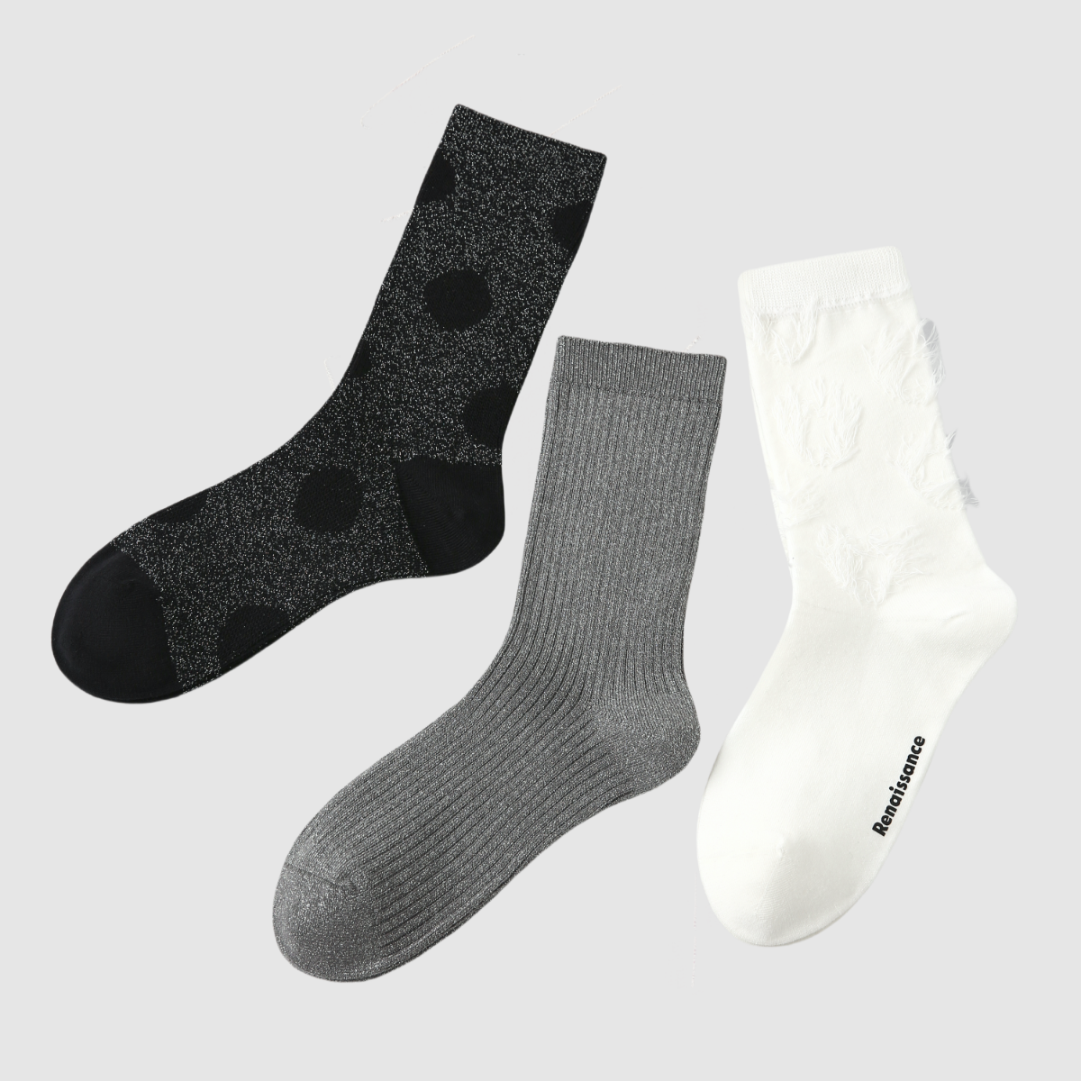 Women's Space Age Polka-3 Pack