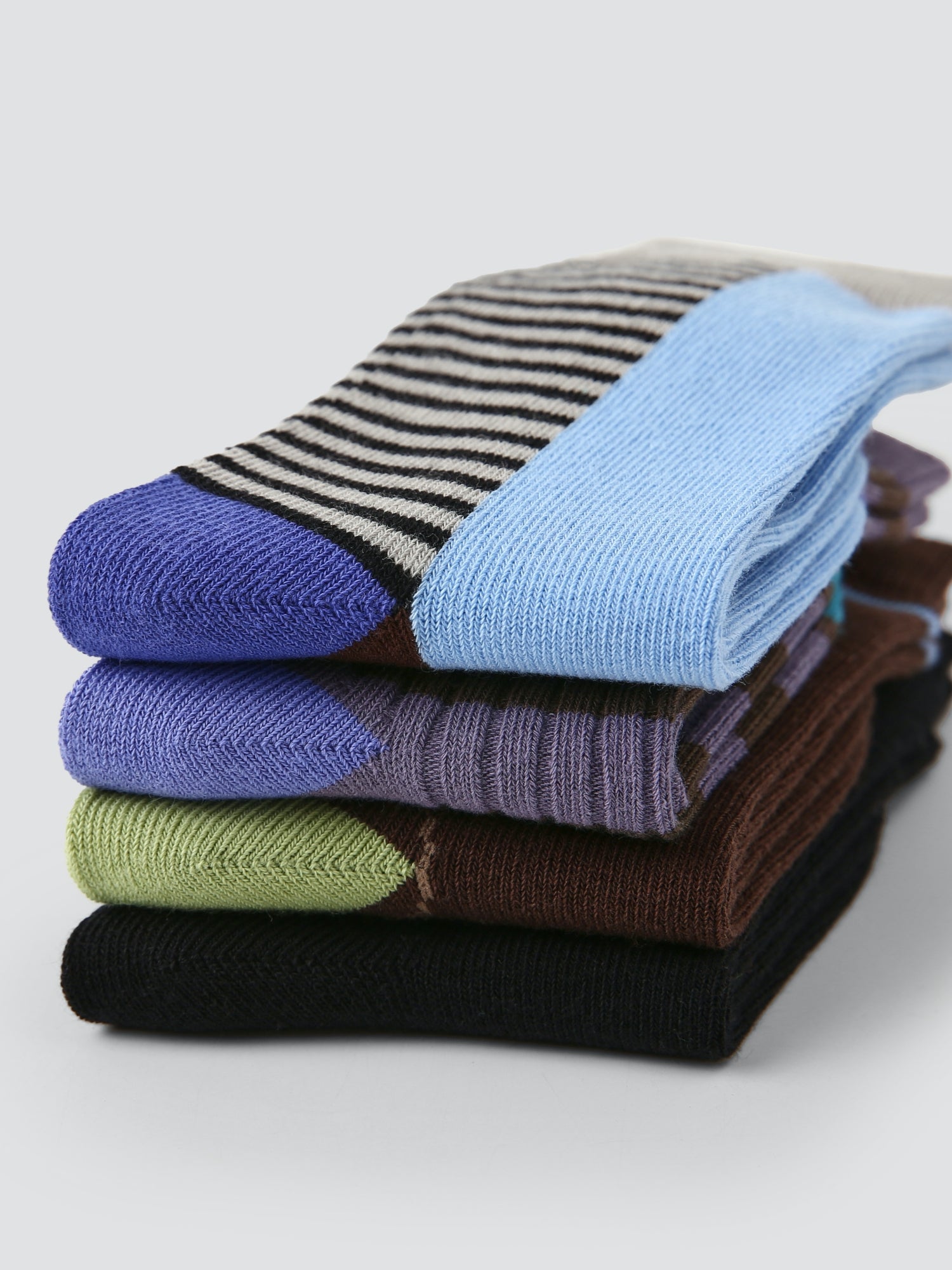 Kids' Compass Star Ribbed Sock-4 Pack
