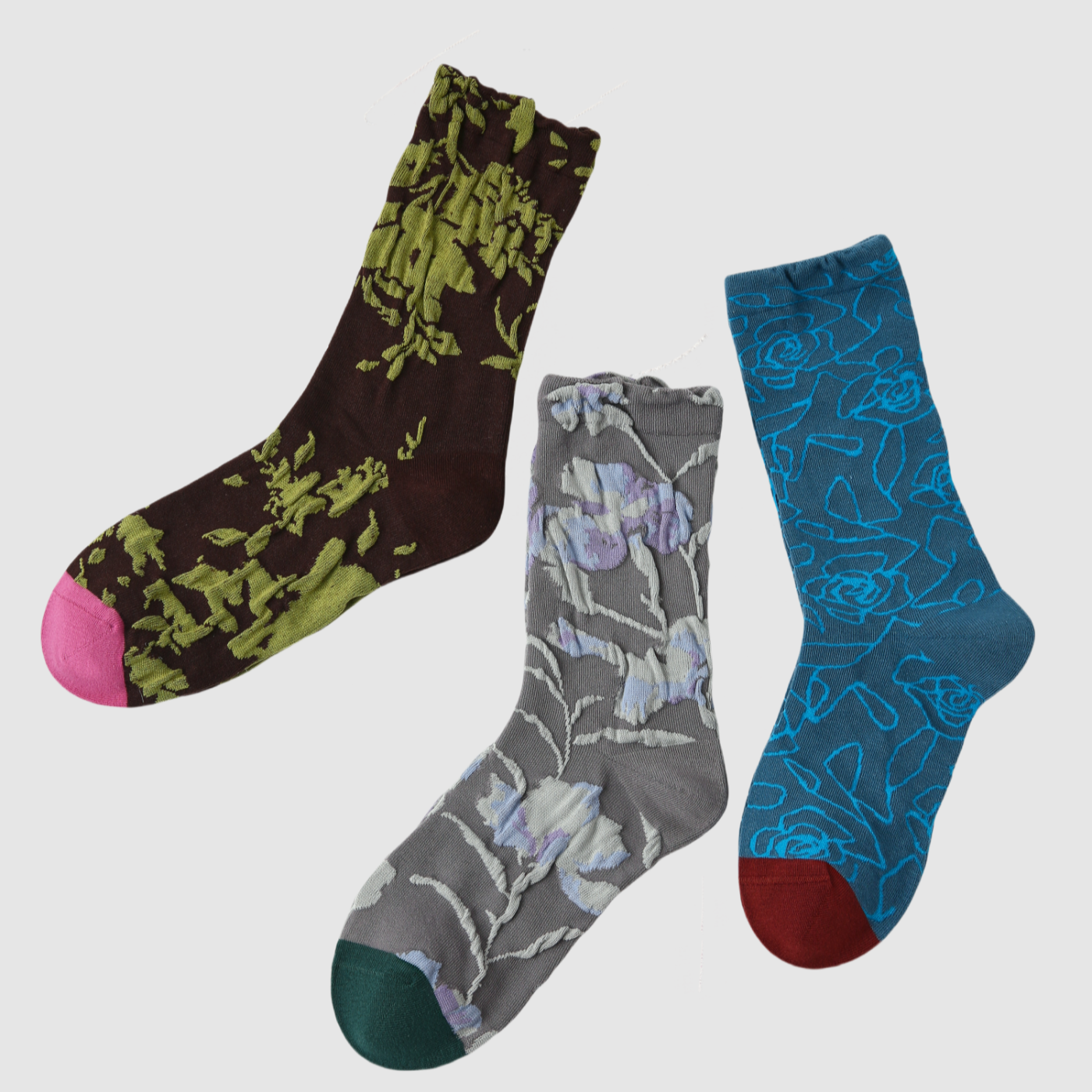 Women's Neon Embossed-3 Pack