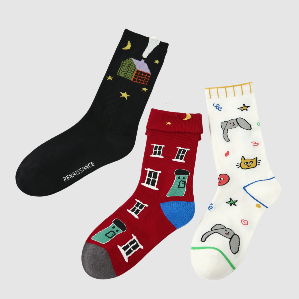 Women's Enchanted Cottage-3 Pack