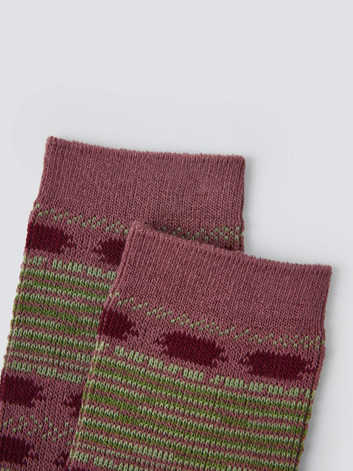 Women's Grid Rhythm in Coffee Berry-3 Pack