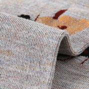 Women's Designer Retro Floral & Shimmer Plaid Crew Socks (3-Pack)