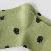 Women's Designer Shimmer Stripe & Metallic Polka Dot Crew Socks (3-Pack)
