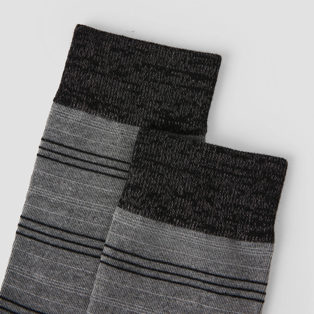 Women's Shimmer Split-Toe Tabi Crew Socks (3-Pack)
