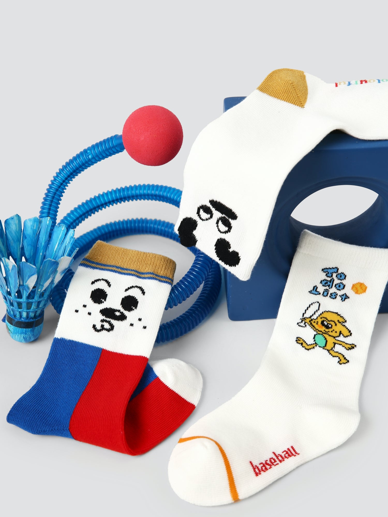 Kids' Comic Stripes & Blocks-4 Pack