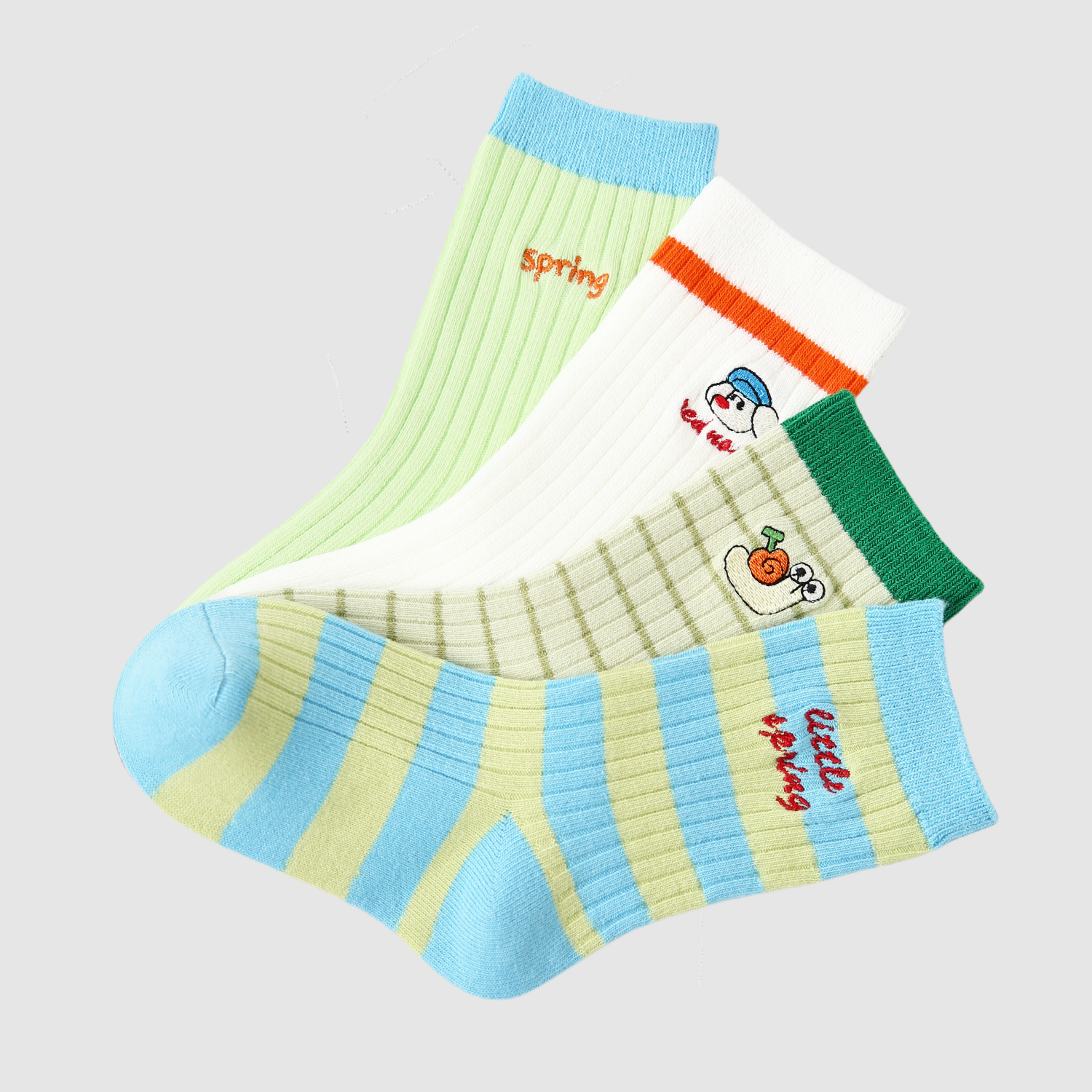 Kids' Power Surge Stripe-4 Pack