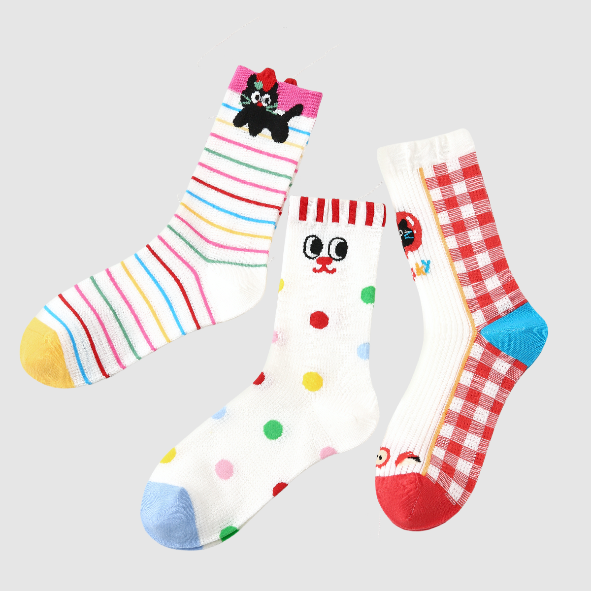Women's Confetti Crew-3 Pack
