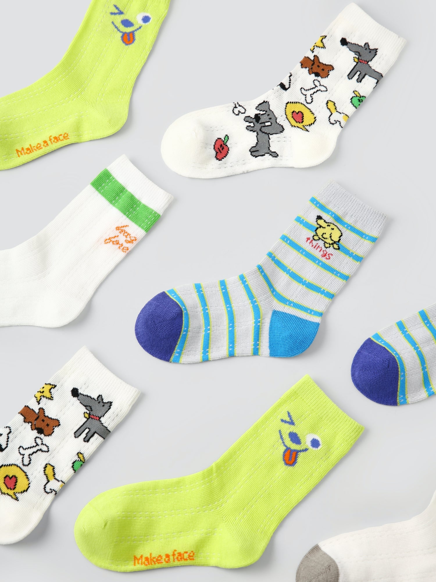 Kids' Graffiti Woof Pack-4 Pack