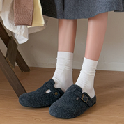Women's 98% Cotton Non-Binding Quarter Socks - product photo showing soft cotton-rich comfort
