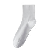 Men's 99% Supima® Cotton Silk-Touch Quarter Socks - product photo showing soft cotton comfort
