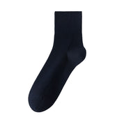 Men's 99% Supima® Cotton Silk-Touch Quarter Socks - product photo showing soft cotton comfort