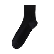Men's 99% Supima® Cotton Silk-Touch Quarter Socks - product photo showing soft cotton comfort