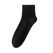 Men's 98% Cotton Ultra-Thin Non-Binding Ankle Socks - product photo showing soft cotton-rich comfort