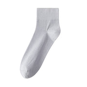 Men's 98% Cotton Ultra-Thin Non-Binding Ankle Socks - product photo showing soft cotton-rich comfort