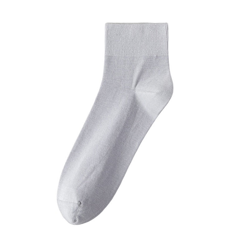 Men's 98% Cotton Ultra-Thin Ankle Socks