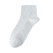 Men's 99% Supima® Cotton Breathable Mesh Ankle Socks - product photo showing breathable mesh comfort