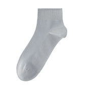 Men's 99% Supima® Cotton Breathable Mesh Ankle Socks - product photo showing breathable mesh comfort
