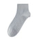 Men's 99% Supima® Cotton Breathable Mesh Ankle Socks - product photo showing breathable mesh comfort